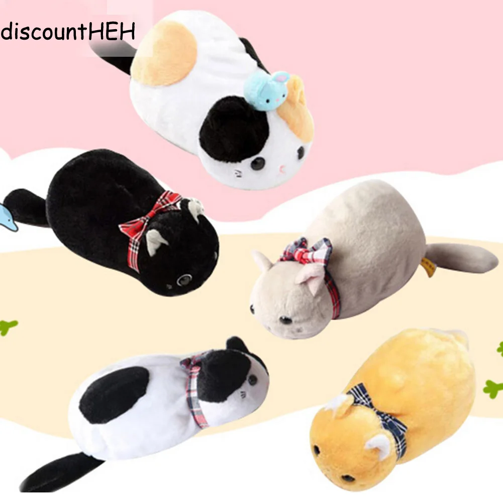 

Varied Color Cute Cat Pencil Canvas Case Stationery Storage Organizer Bag School Office Supply Escolar Papelaria