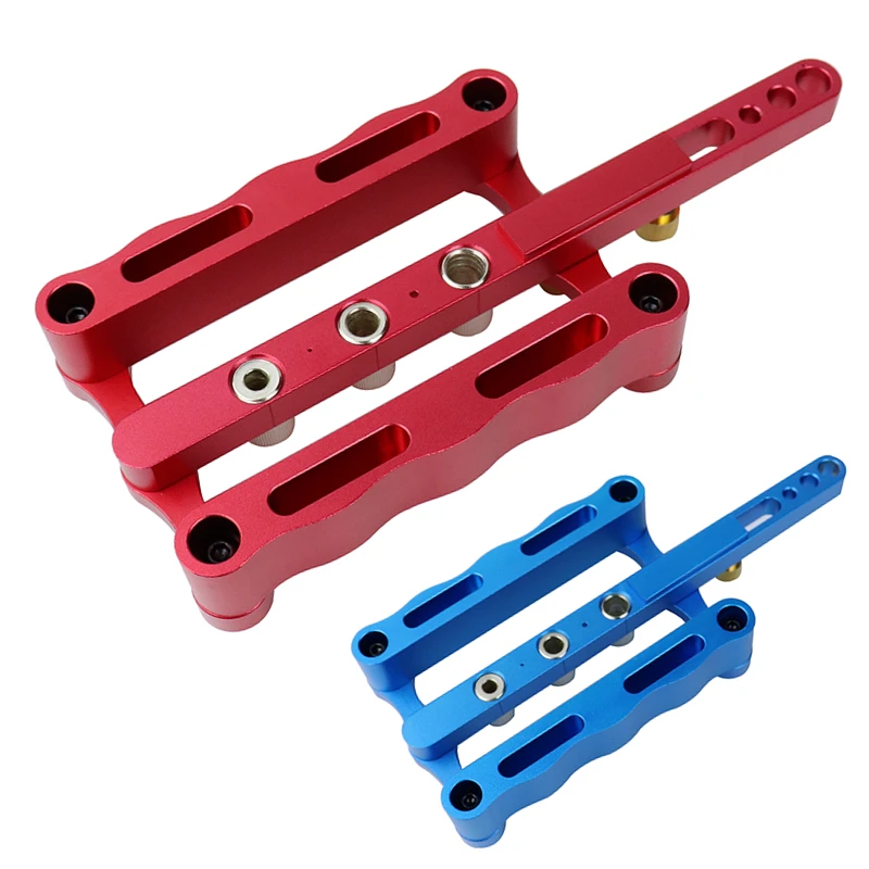 

235mm Wood Doweling Jig Kit 6/8/10mm Drill Guide Peg Locator Craft Woodworking