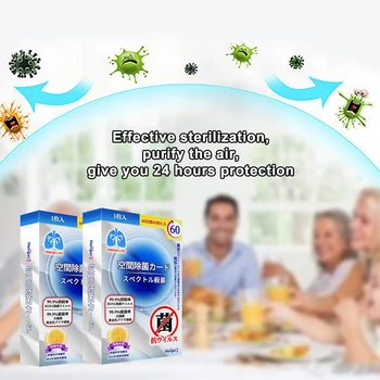 

Space Poison Removal Mite Disinfection Card Small Size Easy To Store