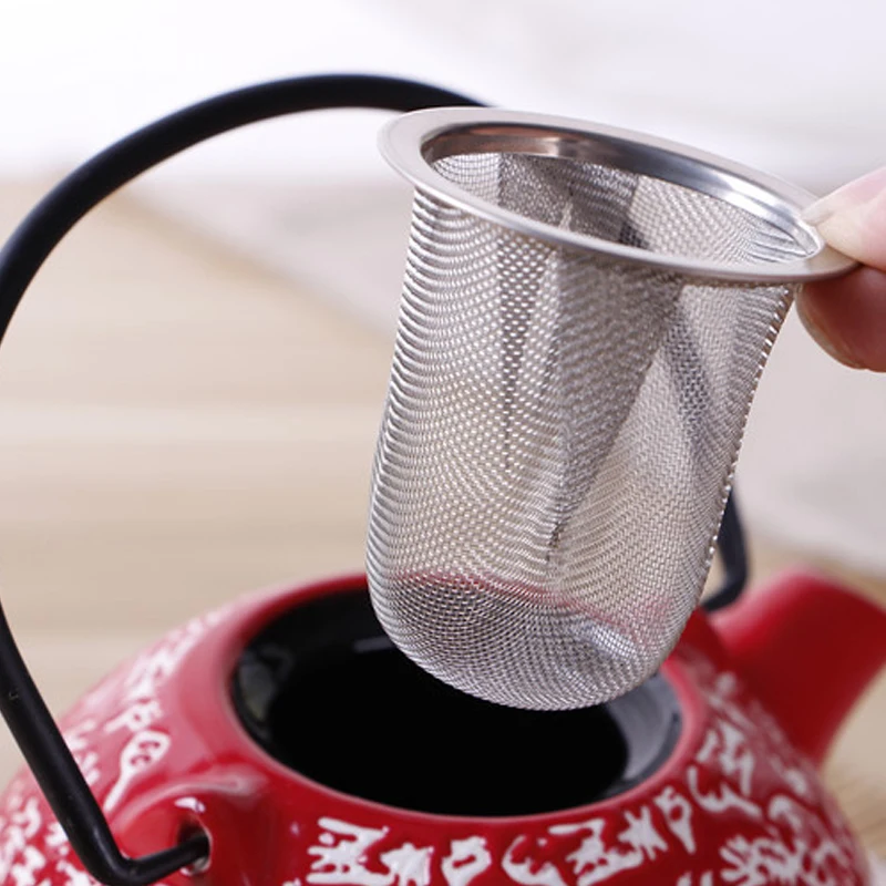 Tea Strainer Stainless Steel Spice Tea Tableware Mesh Strainer Sieve For Coffee Bags Stand Brewing Teapot Mesh tea infuser tea strainer tea filter