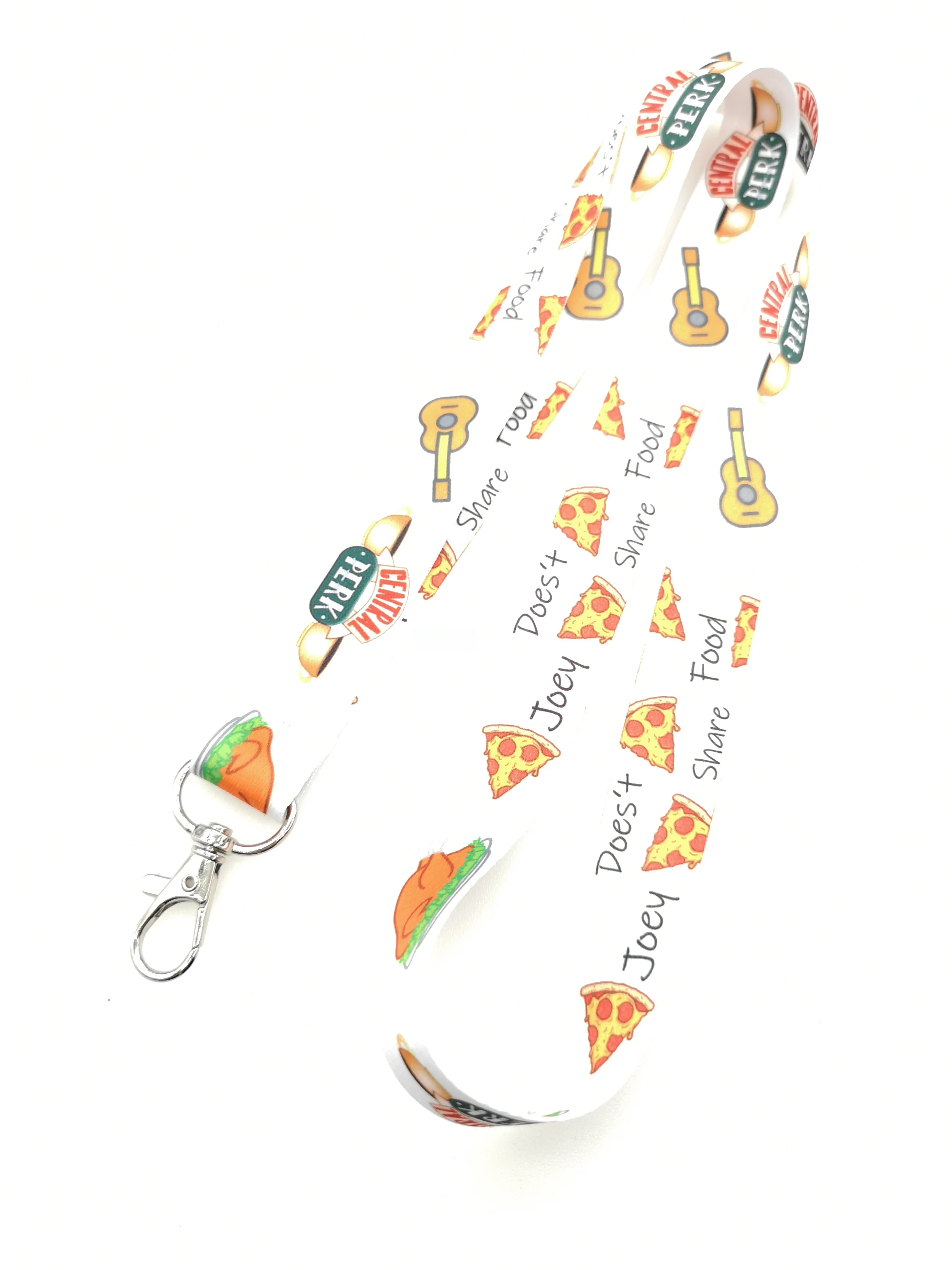 10pcs20pcs50pcs100pcsFriendsTVshowdiypizzalanyardNeckStrap