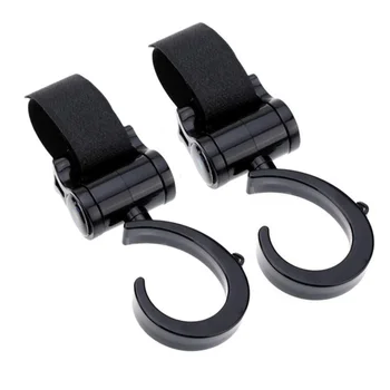 

2pcs/Set Baby Stroller Hook Bag Handle Grab Hook Holder Stroller Accessories for Baby Strollers Useful Props Hanger Hooks Props