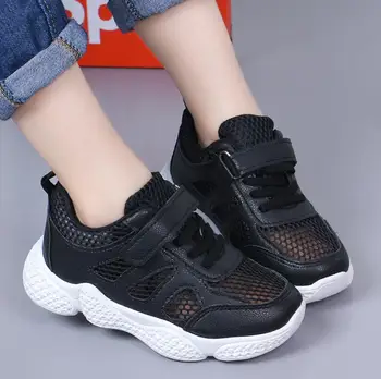 

New Fashion Kids Shoes for Boys Girls Air Mesh Breathable Children Casual Sneakers Baby Girl Soft Running Sports Shoes EU 26-37
