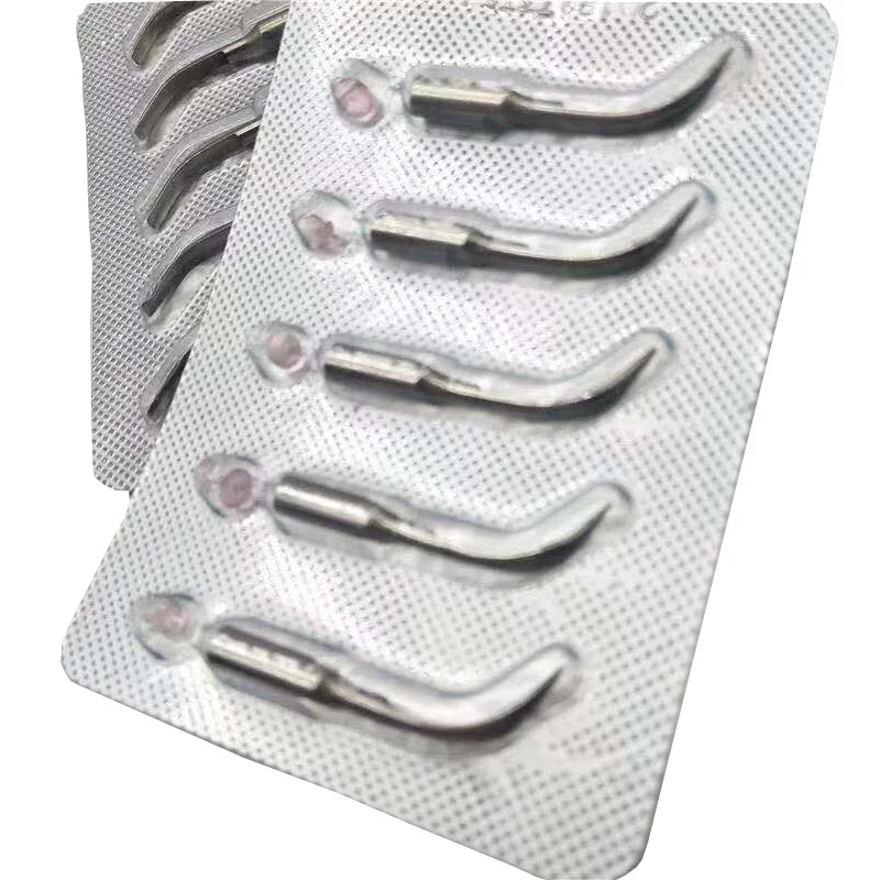 5pcs/pack Oral Hygiene Dental Material Disposable Dentistry Machine Replacement Tip Teeth Cleaning Blade  Care Tool