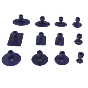 

12pcs tabs Dent Puller Hand Tool Set Auto Body Repair Removal Repair Tool Paintless Kits Glue Puller Sets Tabs