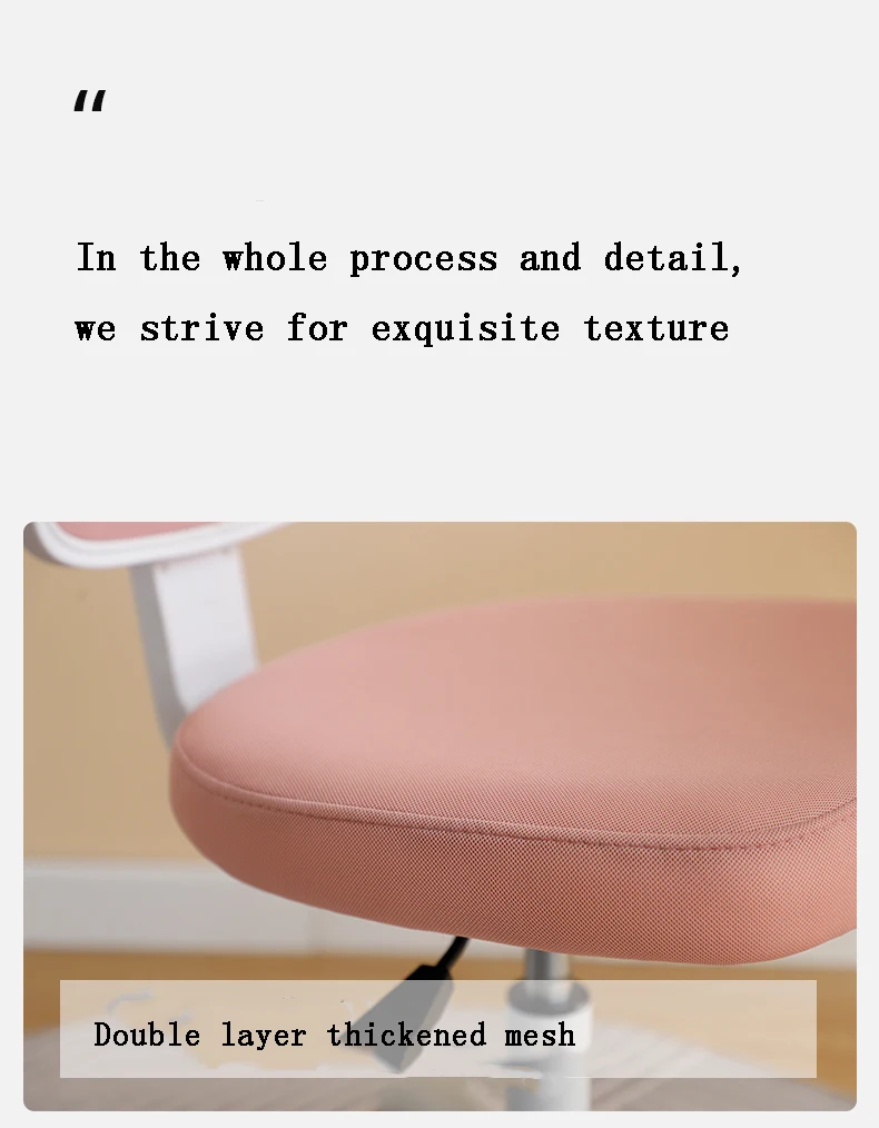 Description Picture 6 of itemOffice Furniture Rotary Lifting Seat Stool Household Backrest Offices Chairs Ergonomic Design Net Cloth Computer Gaming Chair