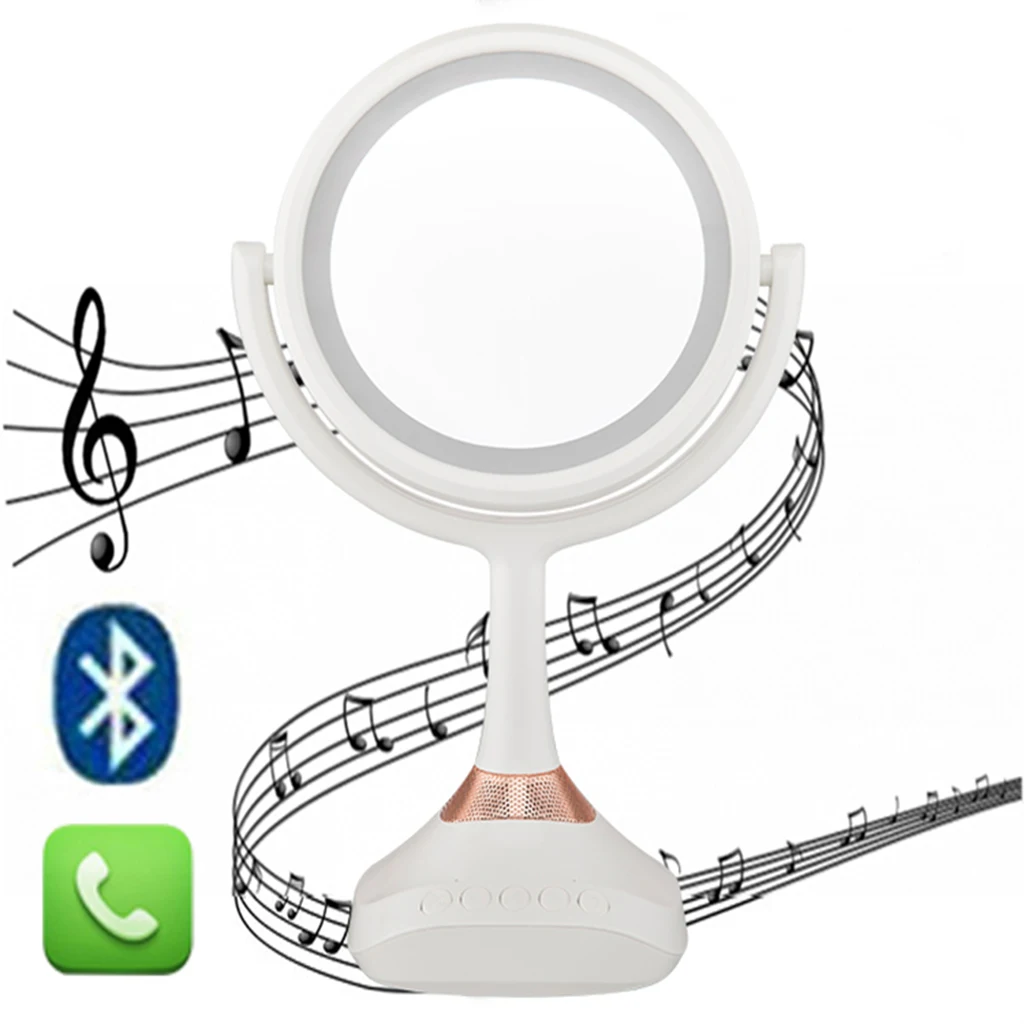 7 дюймовый Bluetooth музыкальный светодиодный двусторонний Настольный светильник