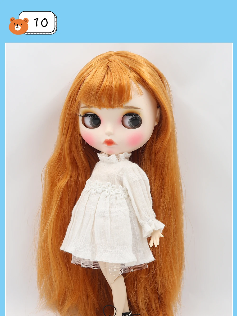 Premium Custom Neo Blythe Doll with Full Outfit 27 Combo Options 19