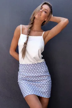 

Hot Selling Sweet And Sexy Satin Small Coat Backless Lace-up Double Color Small Camisole