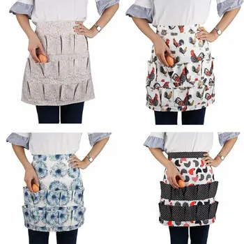 

Useful Chicken Farm Work Aprons Egg Collecting Harvest Practical Pockets Apron