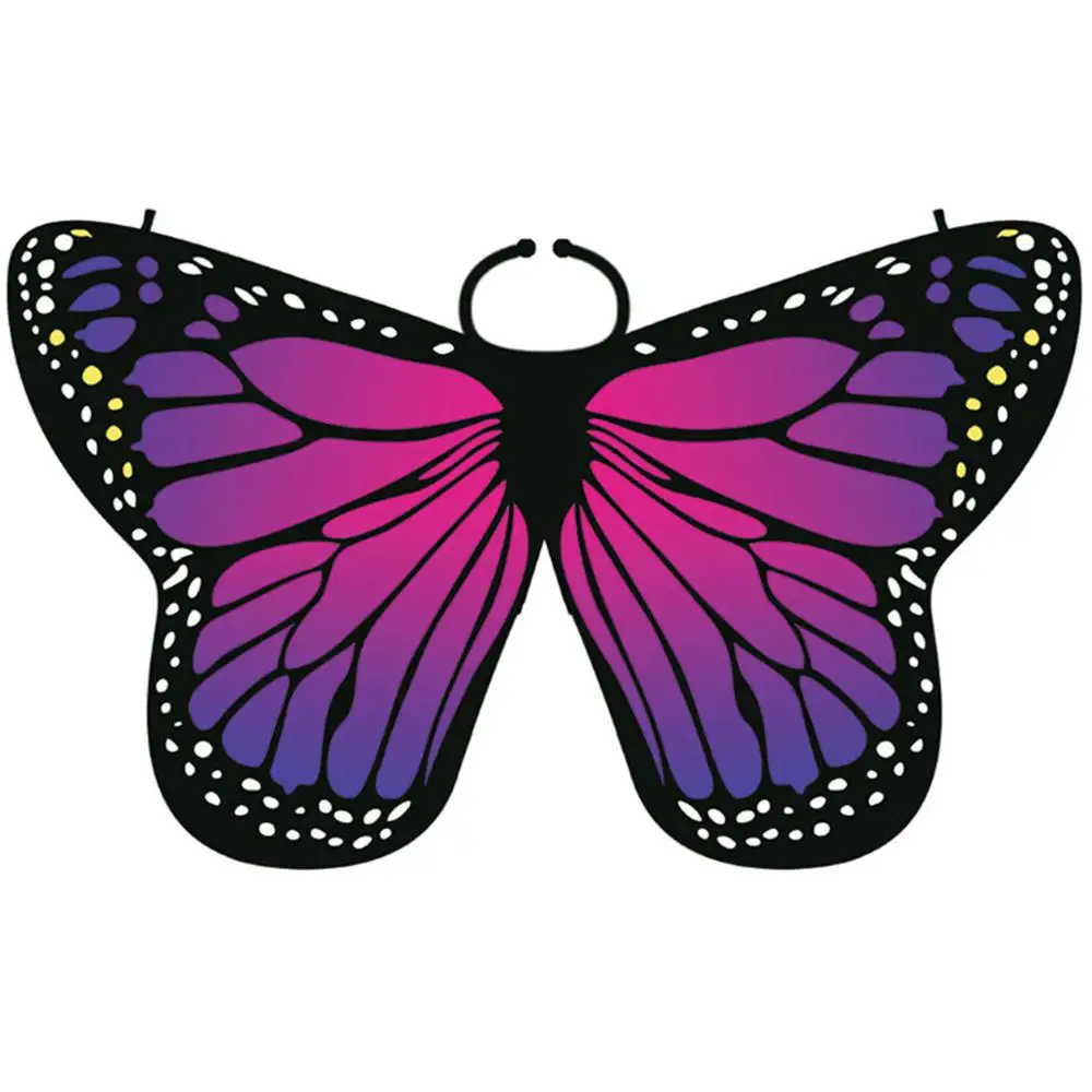 Butterfly Одежда для маленьких девочек; юбки; карнавальный костюм на Хэллоуин; детская балетная пачка для танцев; костюм принцессы; юбка+ Комлект из крыльев и диадемы - Цвет: Butterfly