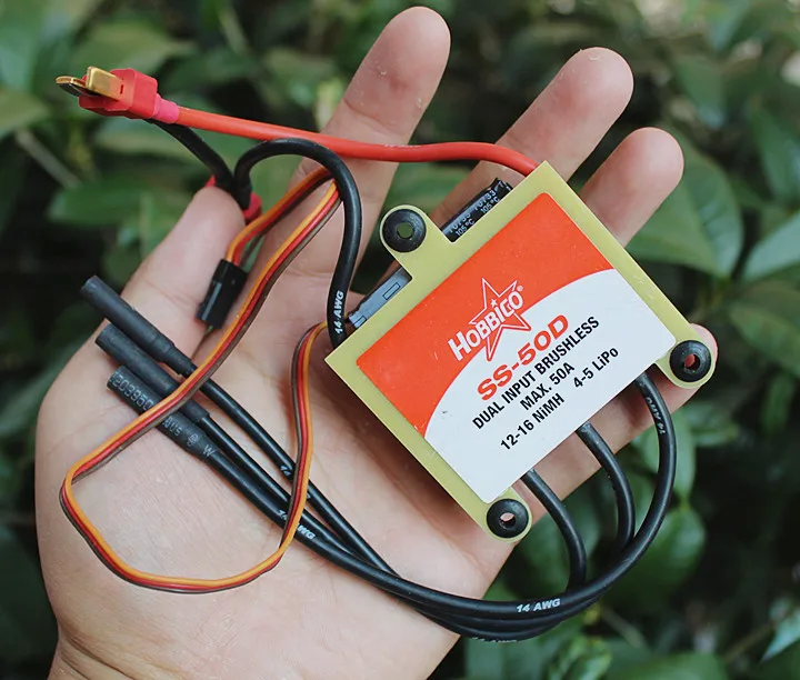 Высококачественный Набор для сборки дрона Hobbico 50A ESC+ Futaba управление полетом+ 4250 800 кв бесщеточный двигатель для самолет с неподвижным крылом
