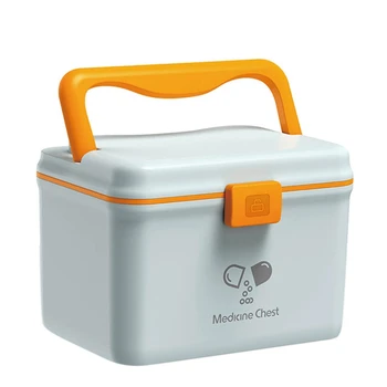 

Mini Medical Box Medical Suitcase Plastic Medical Storage Box Home Organizer Box Storage Organizer Plastic Containers