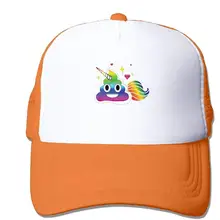 Сетчатая Кепка на заказ бейсбольная кепка Милая Радужная Единорог Регулируемая Спортивная Кепка s