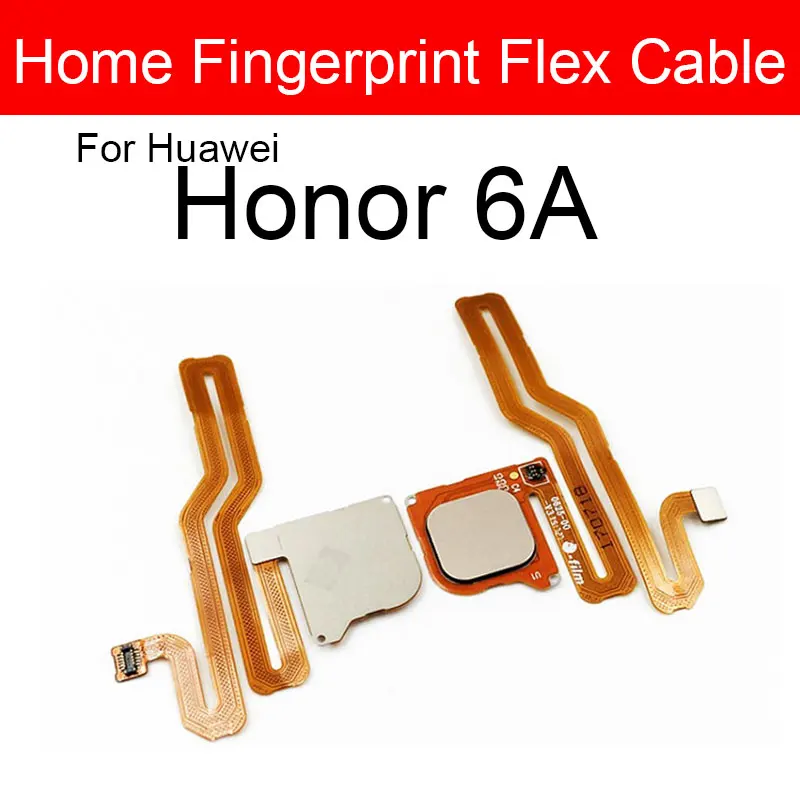 

Home Button Flex Cable For Huawei Play 6A DLI-AL10 TL20 Menu Key Fingerprint Recognition Sensor Flex Ribbon Repair Replacement