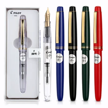 

PILOT 78g Transparent 78g+ 22k Golden Original Iridium Fountain Pen Practice Calligraphy Ef F M Nib Ink Cartridge stationery