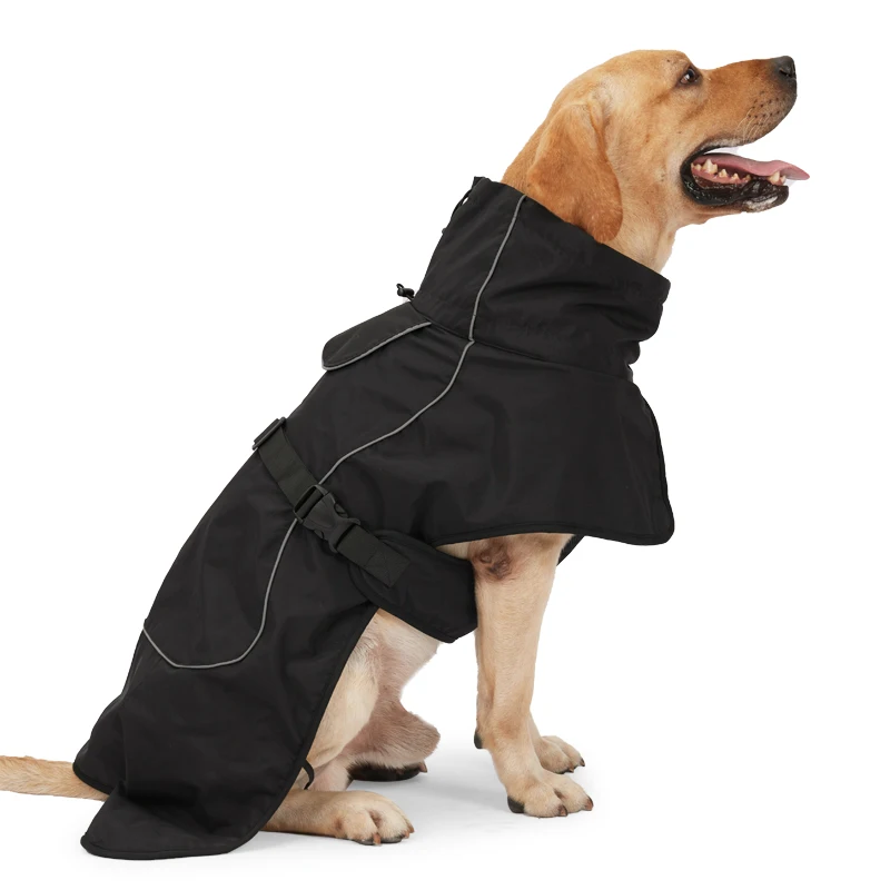 Одежда для крупных собак, зимний теплый жилет для крупных собак, куртка, водонепроницаемое пальто для собак, одежда для собак среднего и крупного размера