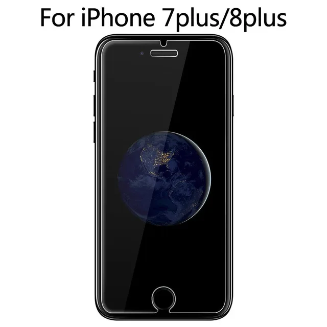 2 шт. пленка, закаленное стекло, защита экрана, защита en Verre trempe ecran для iphone 6, iphone 6 S, 6 S, 7, 8 Plus, 11 Pro, XS Max, X, XR - Цвет: For 7Plus 8plus