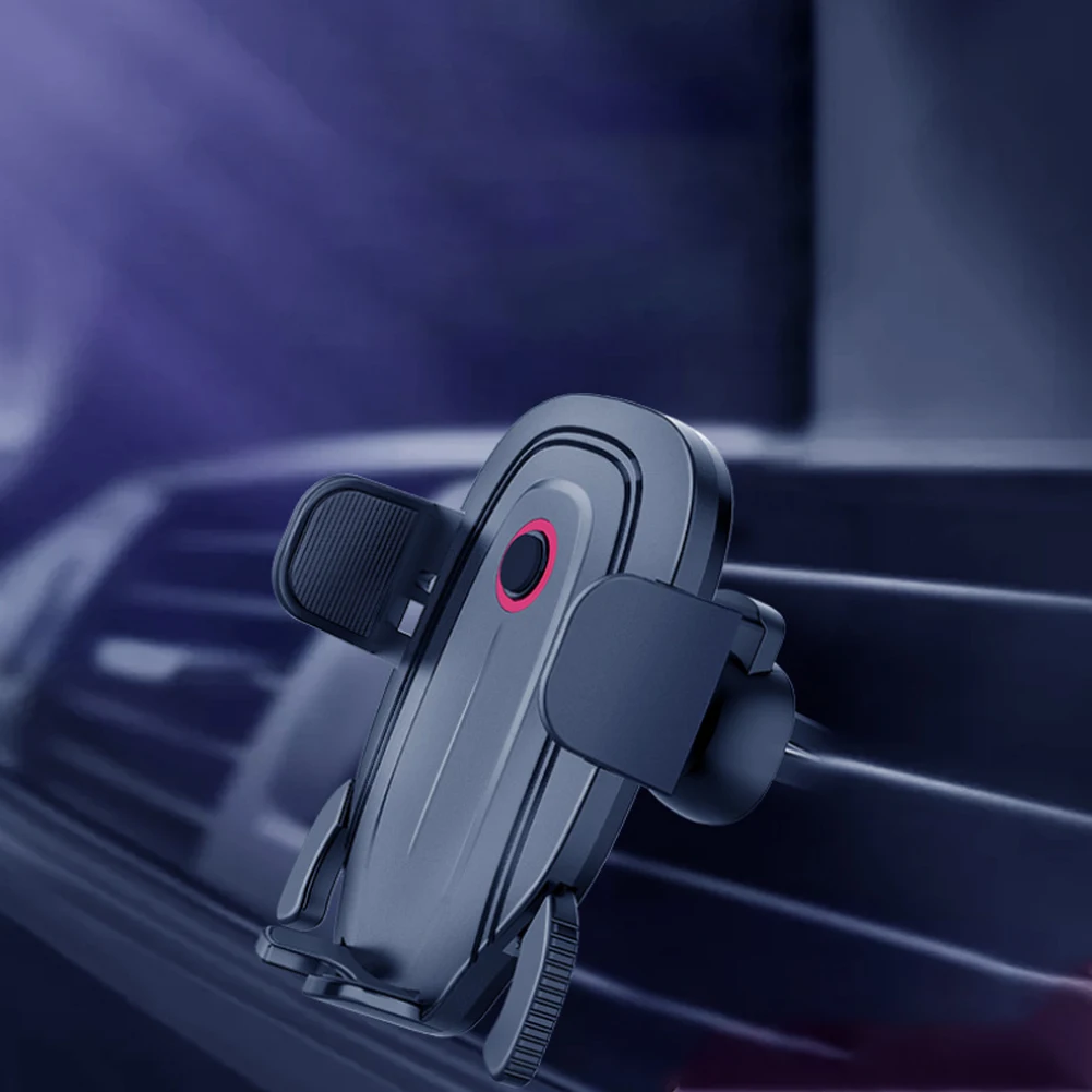 Держатель мобильного телефона для iPhone X XS MAX XR Air Vent Автомобильный держатель для samsung Galaxy Note 10 Plus 360 Вращение пресс тип поддержка