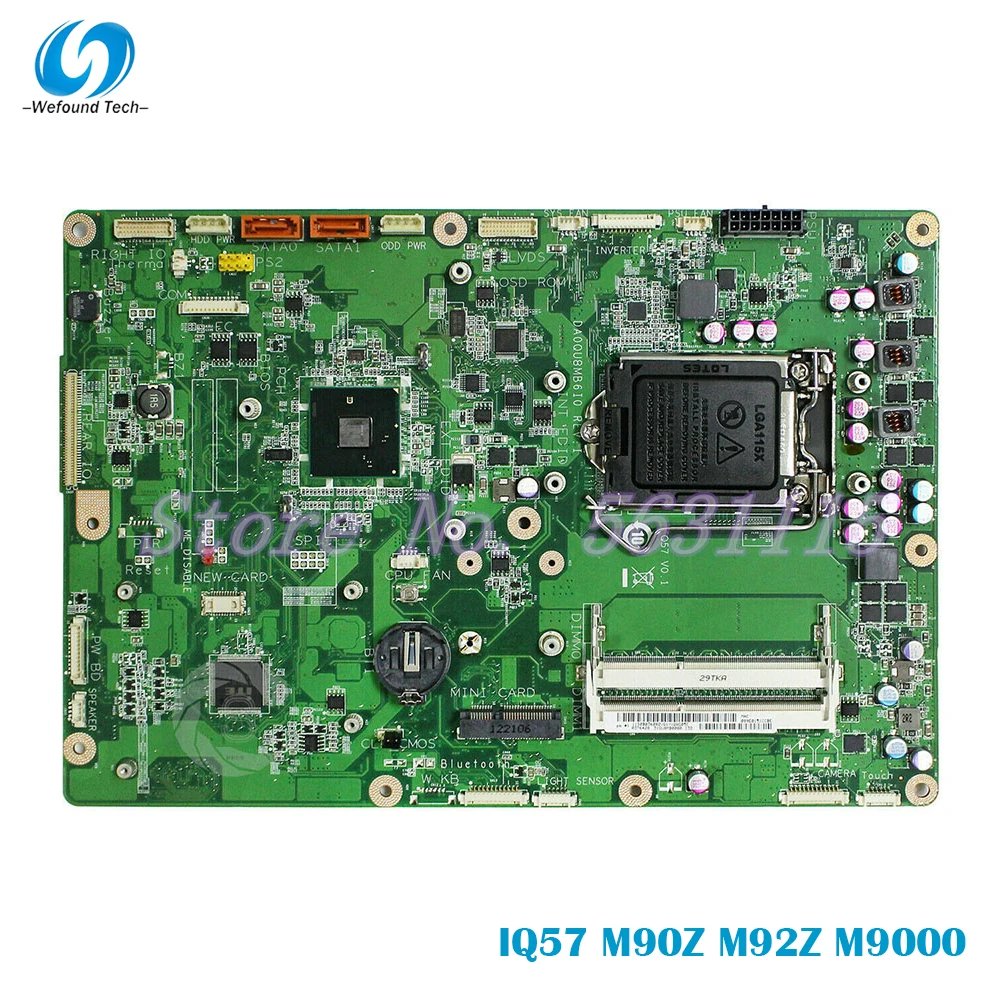 100 Working Desktop Motherboard for Lenovo IQ57 M90Z M92Z M9000