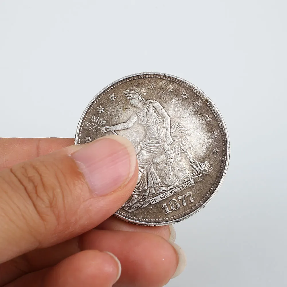 США Монета 1877 удача монета держать вдали злой Популярные серебристо белые