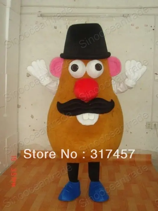 

Mr. Potato Mascot costume for Halloween party activity Christmas fancy adult size free shipping