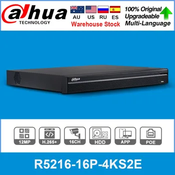 

DH Pro 16CH NVR NVR5216-16P-4KS2E With 16CH PoE Port Support Two Way Talk e-POE 800M MAX Network Video Recorder For System