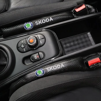 

Carbon Fiber Leakproof Protective Cover Pad Case For Skoda Octavia A5 A7 Fabia Superb Car-Styling