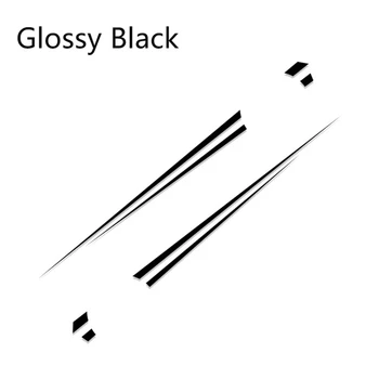 

Universal 2pcs Car Motorsport Side Stripe Decals Vinyl Car Wrap DIY Decorative Sticker Car Styling Accessories