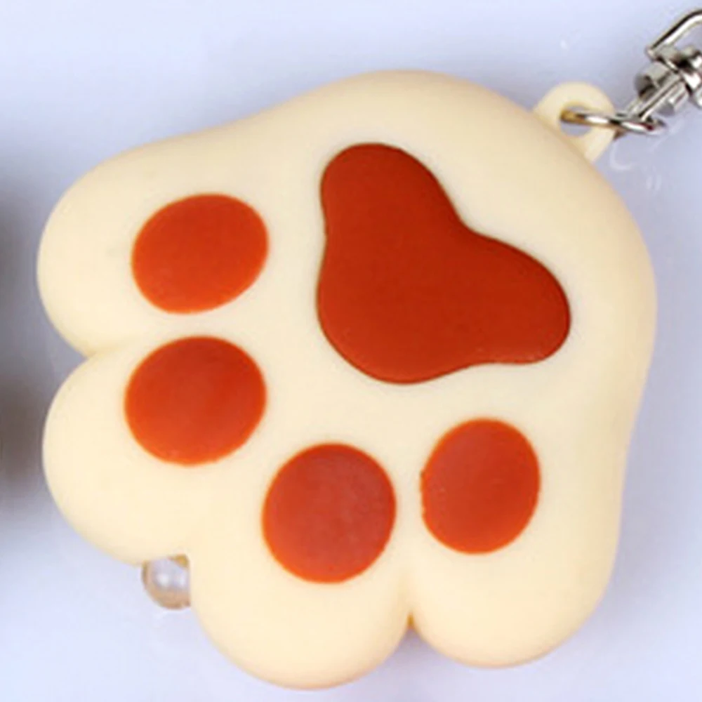 Брелок Kawaii Cat Paw Toy пластиковый брелок милая сумочка подвесное освещение Прямая поставка