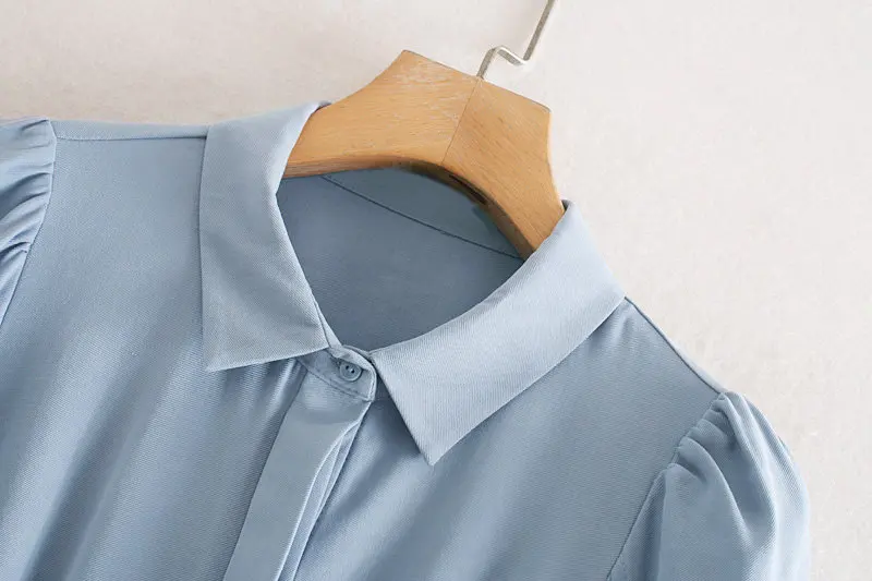Женские модные однотонные цветные ленты shirtwaister платье осенние женские длинные