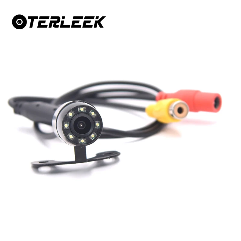 

Universal In-Vehicle Cameras RAC 12V HD Car Parking Reversing Backup Camera 170 Waterproof Wide Angle Camera With 8 LED Light