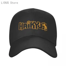 

Fashion hats Japan Anime Haikyuu Printing baseball cap Men and women Summer Caps New Youth sun hat