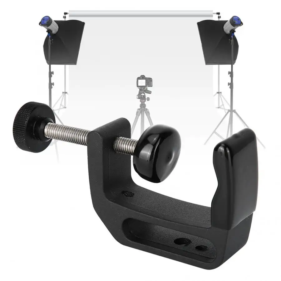 Многофункциональный сплав Q Тип Зажим для вспышки Speedlite Аккумулятор аксессуары для фотографии