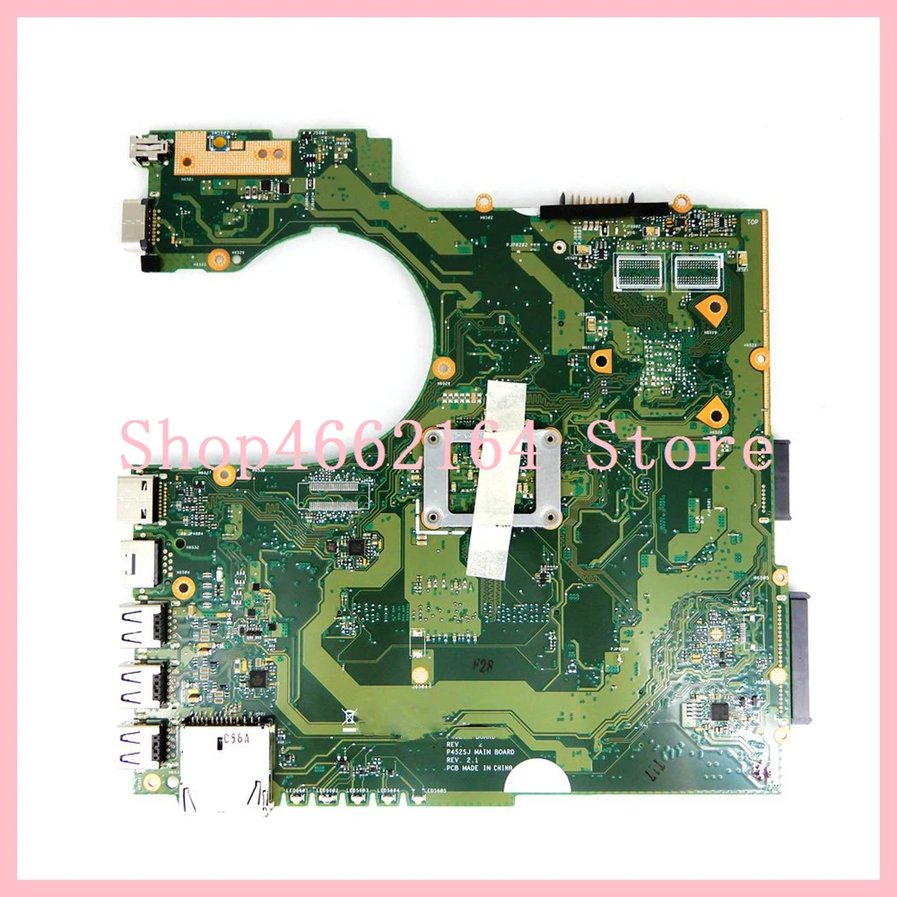 P452SA MB._ N3700 cpu P452SA материнская плата для ноутбука Asus P452S P452SJ P452SA материнская плата для ноутбука P452SA материнская плата Teste OK