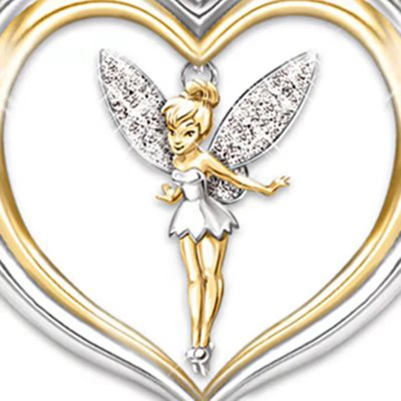 Yoziron-New-Arrival-Flower-Fairy-Elf-Necklace-For-Women-Female-Heart-Shaped-Cute-Pendant-Necklace-Jewelry (3)