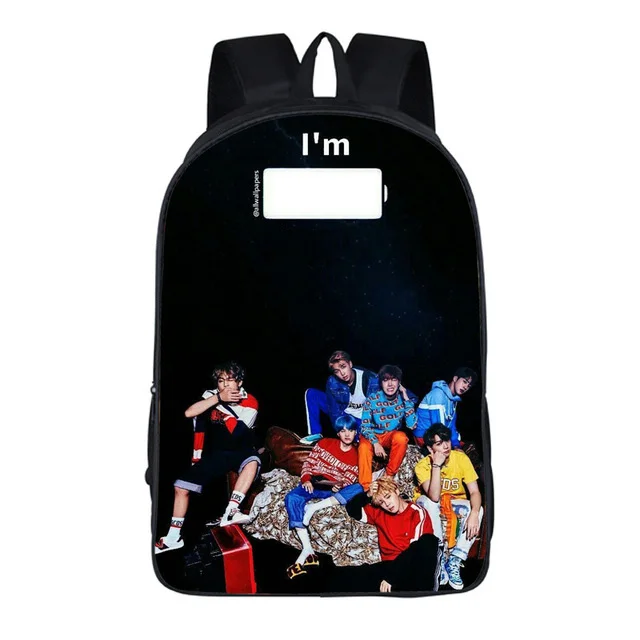backpack 22 Школьный рюкзак Sac A Dos Kpop K-pop K Pop школьный рюкзак для девочек-подростков - Цвет: backpack 22