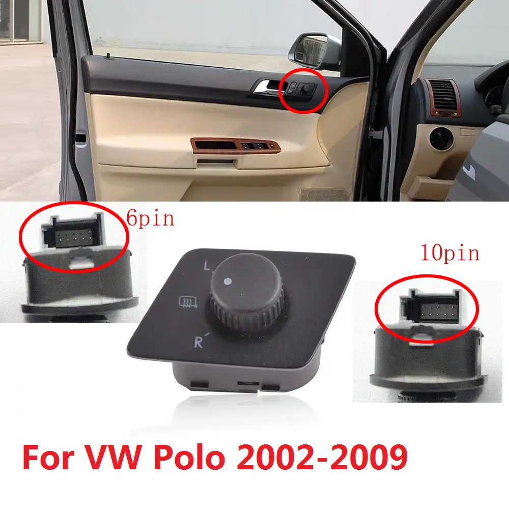 9N/_ 2005/>2009 6111111 SPECCHIO SPECCHIETTO RETROVISORE SINISTRO VW POLO