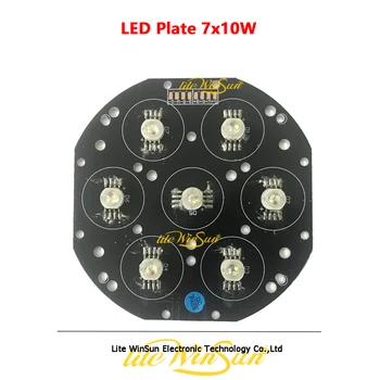 

7*10W RGBW 4IN1 LED Plate for LED Moving Head Light LED Par Light Disco Bar DJ Light