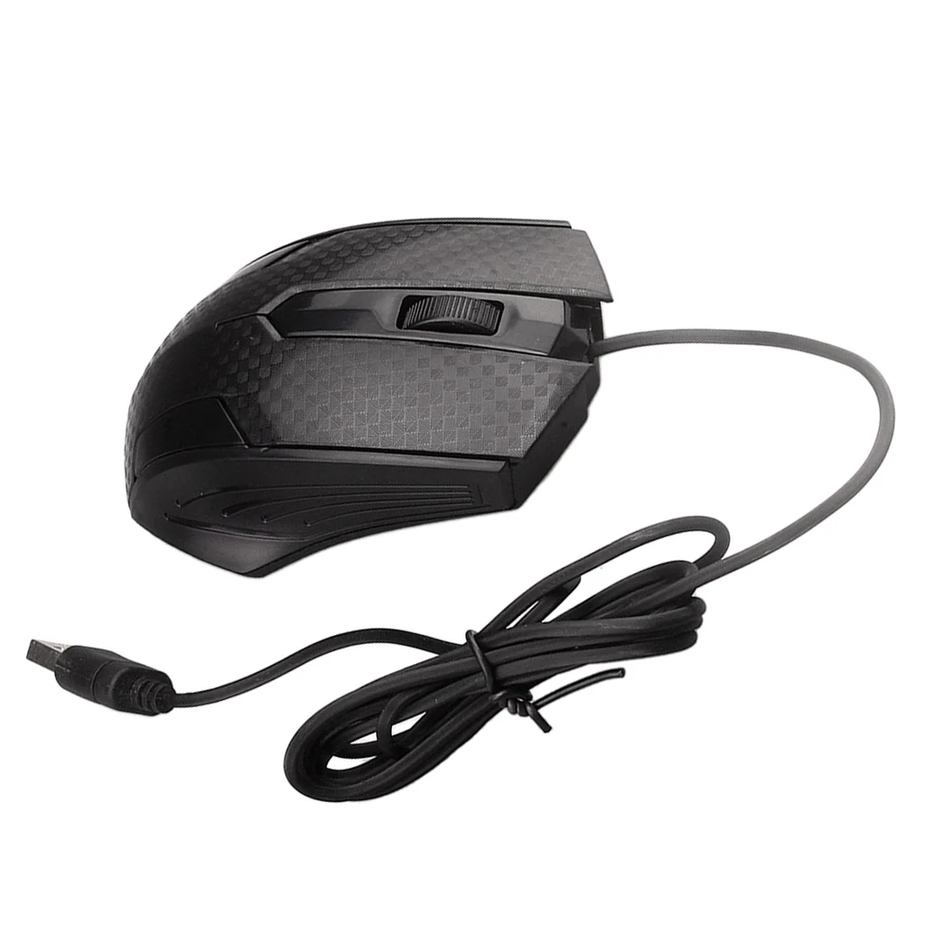 1000DPI Wired USB Mouse Gaming Optical Mice For Laptop Desktop Notebook Computer USB Wired Gaming Mouse Computer Mouse Portable
