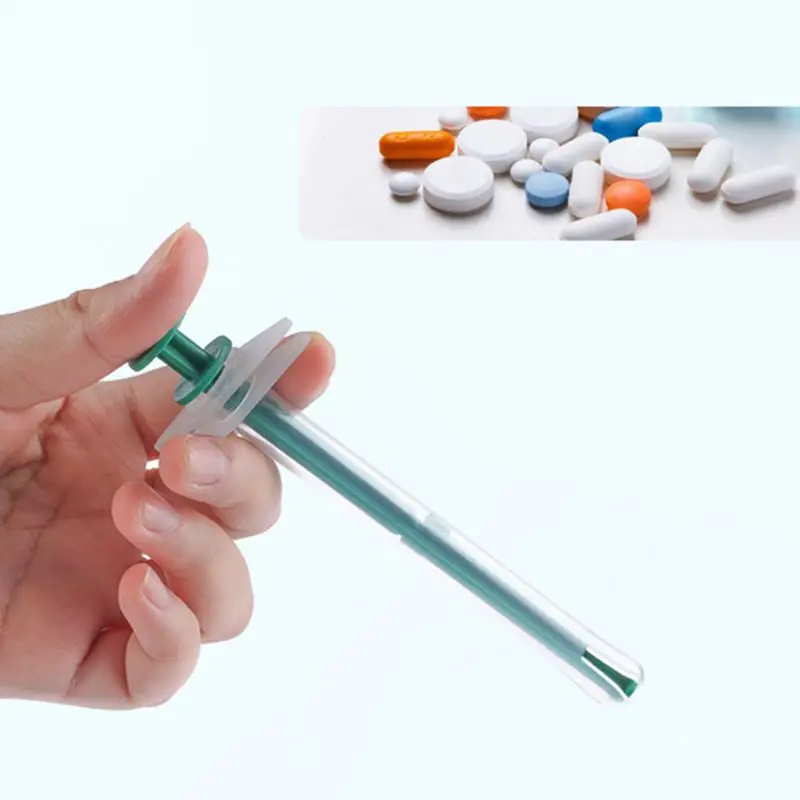 2Pcs Dog Cat Medicine Feeder Small Pet Tablet Feeding Syringes Pusher Dropshipping | Дом и сад