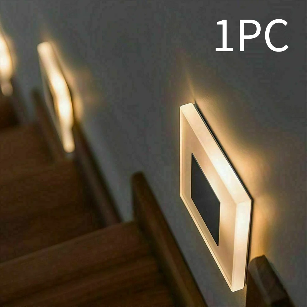 Pathway Sconce Decorative Garden LED Recessed Wall Step Light 3W Acrylic Landscape Corridor Stair Indoor Modern Footlight Hotel