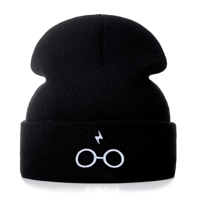 Хлопковые повседневные облегающие шапки с вышивкой Lightning для мужчин и женщин