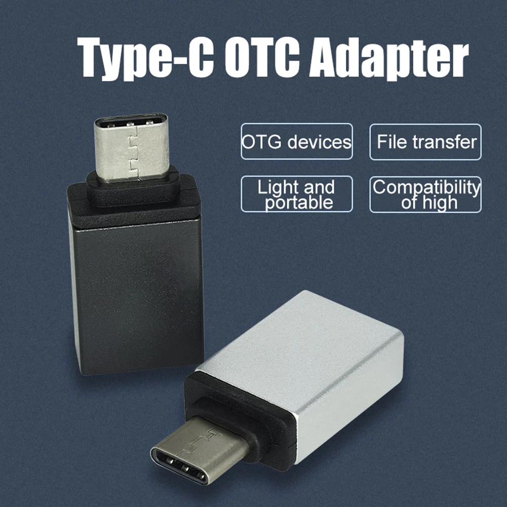 Тип-c штекер USB 3,0 Женский OTG адаптер конвертер для телефона Android USB диск разъем Microusb кабель адаптер usb type C