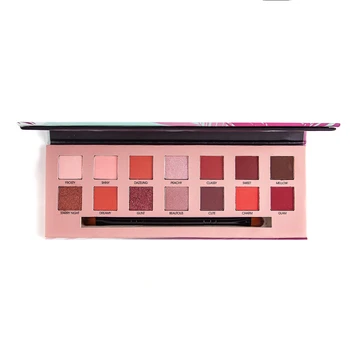 

Eye Colors SHOPANTS Palette Shadow 14 Matte Eyeshadow Glitter High Pigment Palette Eyeshadow with Brush Eyes Makeup