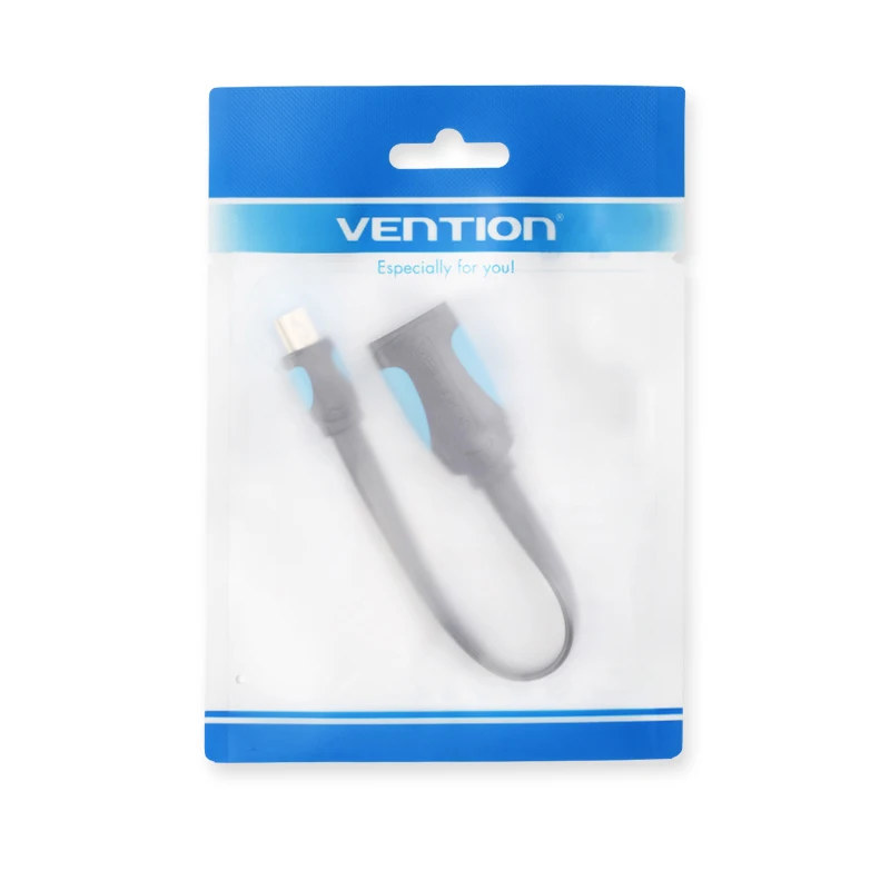 Vention Mini USB OTG кабель 0,1 м 0,25 м мужской мини USB к женскому USB OTG адаптер для gps-камеры мобильный телефон планшет U диск мышь