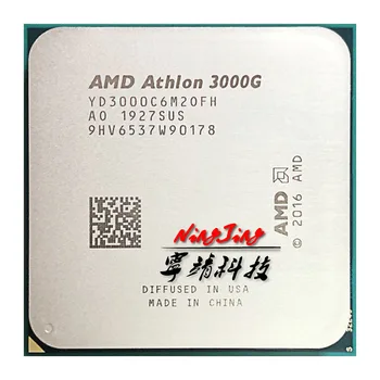 

AMD Athlon 3000G X2 3000G 3.5 GHz Dual-Core Quad-Thread CPU Processor YD3000C6M2OFH Socket AM4