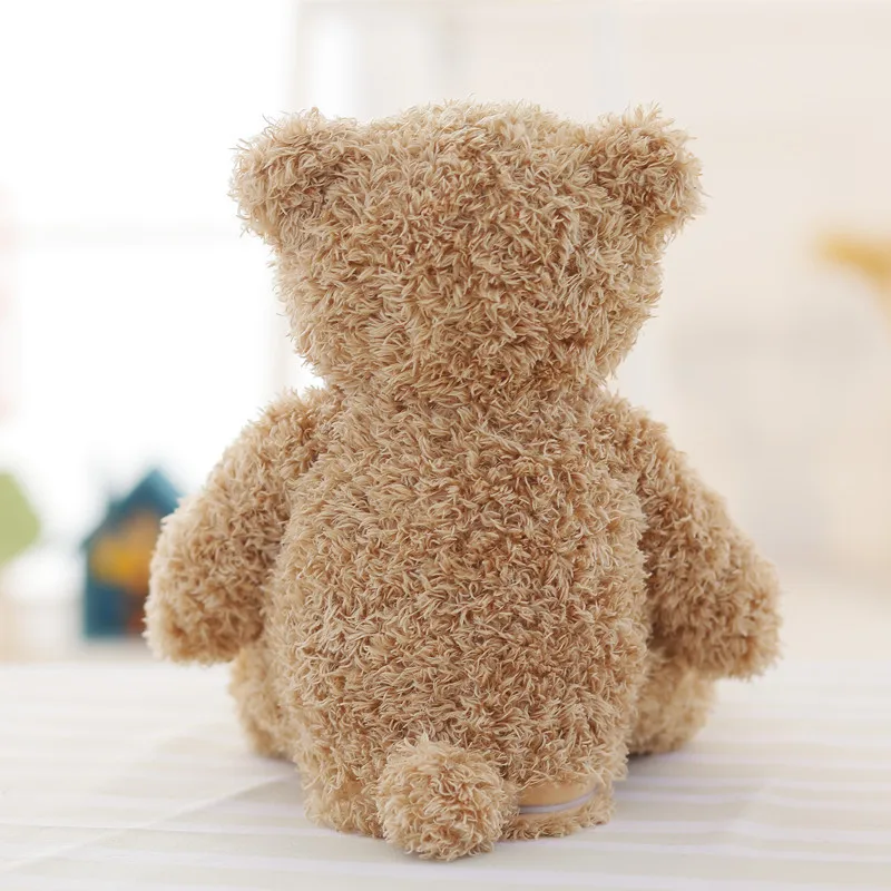 Bear Smart Toy Children s Educational Plush Toy Scarf Bear Interactive Toy Cute Plush Bear Toy 2