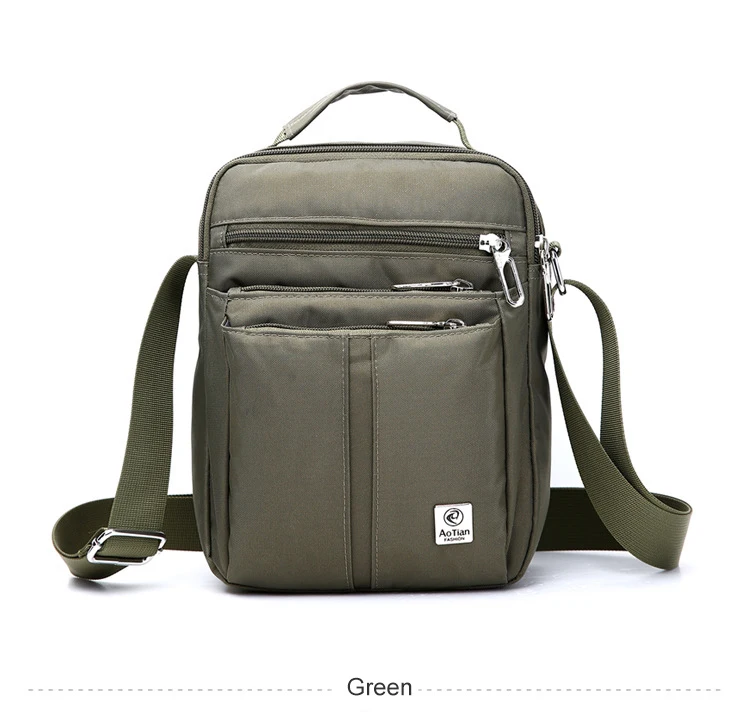 Нейлоновая мужская сумка-мессенджер, мини-портфель, модная водонепроницаемая сумка через плечо, рабочая сумка, сумки, Лидер продаж 2019, XA510ZC