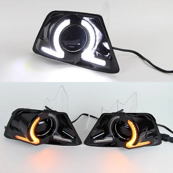 

CSCSNL 1Pair for Ford Ecosport 2013 2014 2015 2016 LED DRL Daytime Running Light Daylight Waterproof Signal Styling light